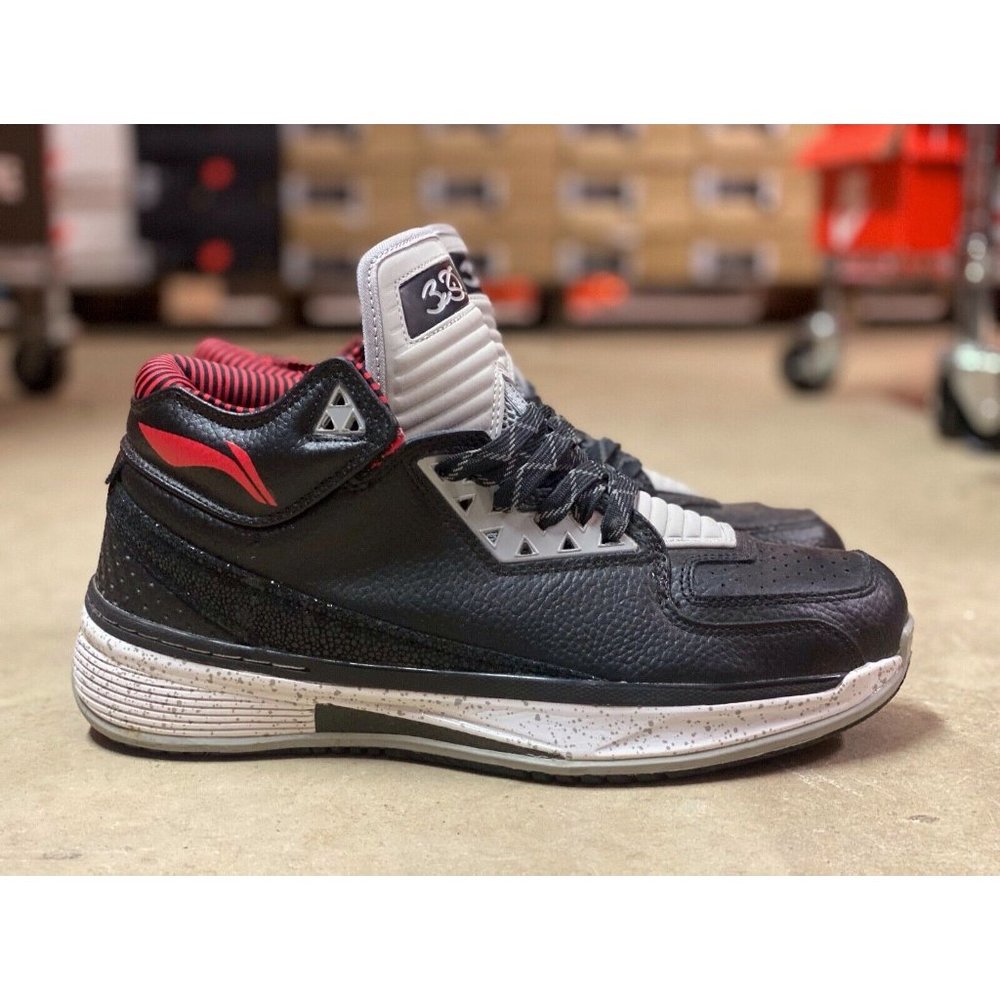 Li-Ning Way of Wade Mens Sportswear Shoes Black ABAH017-2 VNDS Size 11